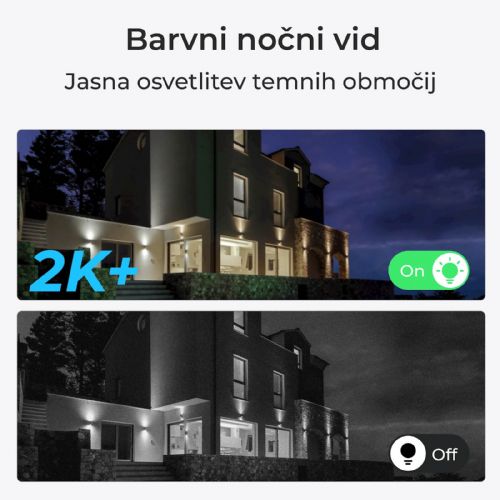 Reolink IP Kamera Lumus serija E430 4MP, Zunanja, Barvni nočni vid, Wi-FI WCLMC2KP01