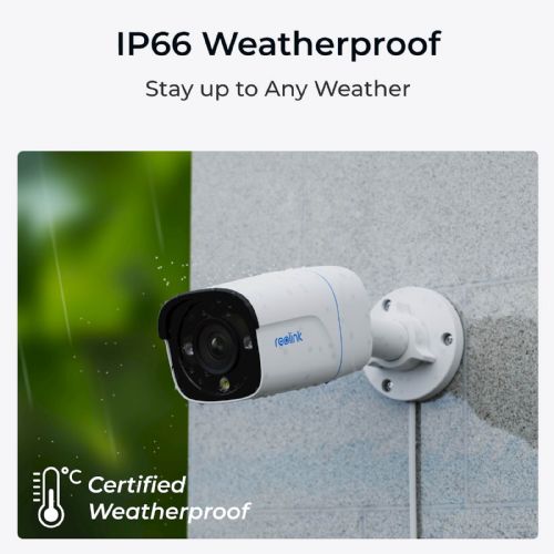 Reolink Ip Kamera serija P330 8MP, POE Bullet kamera, Barvni nočni vid, dvosmerni zvok PC810AB4K01