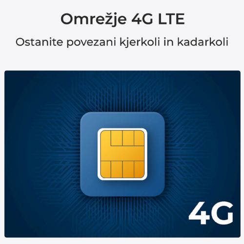 Kamera Reolink Trackmix Serija G770, IP, 4K, 8 MP, 4G LTE, samodejno sledenje, baterijska (B4GTMXPT4K09)