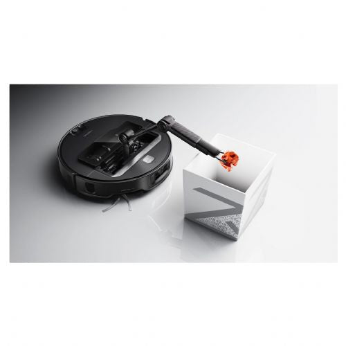 Roborock Saros Z70 R&D Robot Vacuum Cleaner, Dry and Wet Cleaning, Lidar Navigation, Self-Cleaning Station, Phone Control, Black