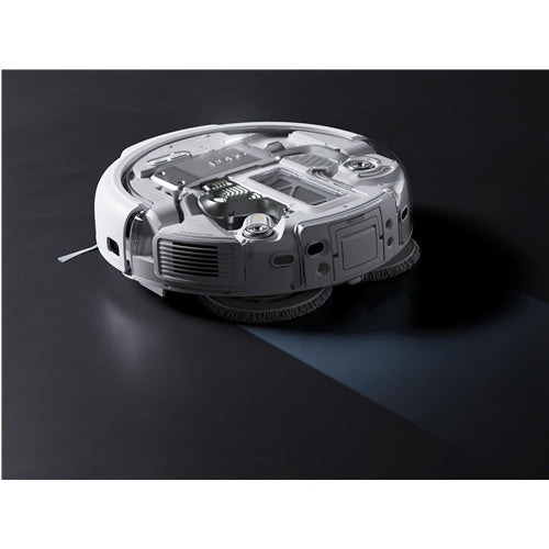 Robotski sesalnik DJI ROMO P bela/prozorna, mokro in kemično čiščenje, 25.000 Pa, 180 min delovanja, samodejno polnjenje, LiDAR senzor