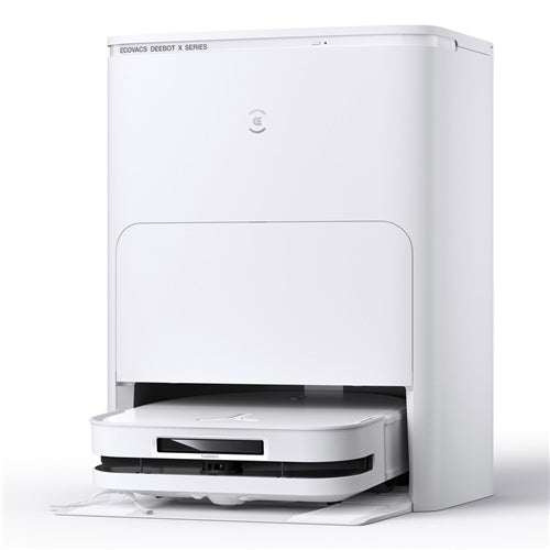 Ecovacs Deebot X5 OMNI robotski usisavač, uključujući All-In-One OMNI stanicu, bijele boje