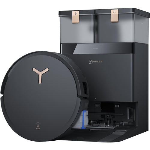 Ecovacs DEEBOT X8 PRO OMNI robotski usisavač, OMNI stanica uključena, crna