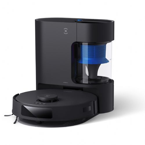 Ecovacs Deebot N20 Pro Plus robotski usisavač, uključujući PureCyclone stanicu, crne boje