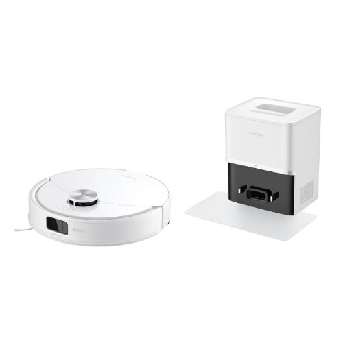 Robotski sesalnik Roborock Q10 VF+, s samopraznilno postajo, 10.000 Pa, Lidar, bela