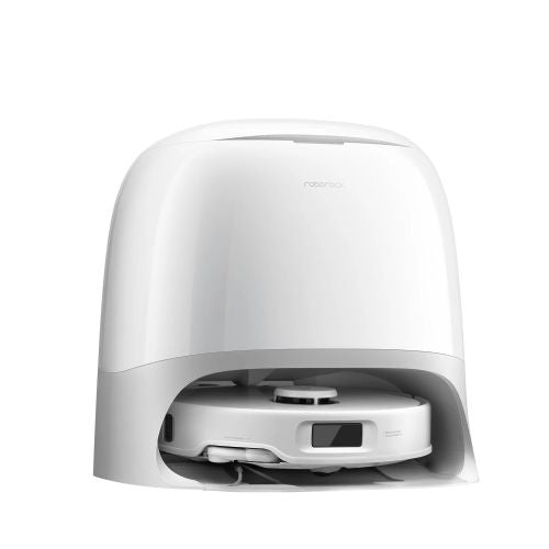 Robotski sesalnik Roborock Qrevo Curv 5A1 (bel, z večnamensko priklopno postajo 3.0)