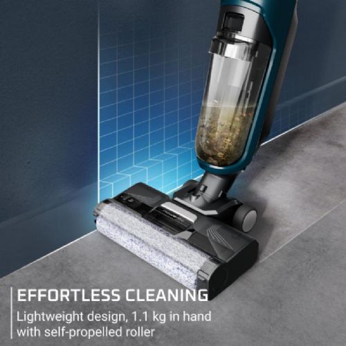 Brezžični pokončni sesalnik Rowenta X-Clean 2 GZ2251E0, mokro in suho čiščenje 2 v 1, 35 min delovanja, samodejno čiščenje