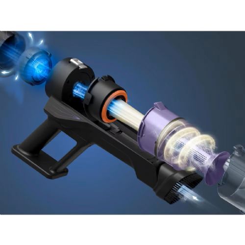 Pokončni sesalnik Rowenta X-Pert 5.80 Allergy RH5A32E0, 25 AW, do 40 min delovanja, 18,5 V baterija, LED osvetlitev