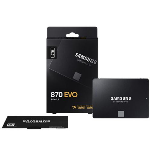 SAMSUNG 870 EVO 2TB 2,5" SATA3 (MZ-77E2T0B/EU) SSD