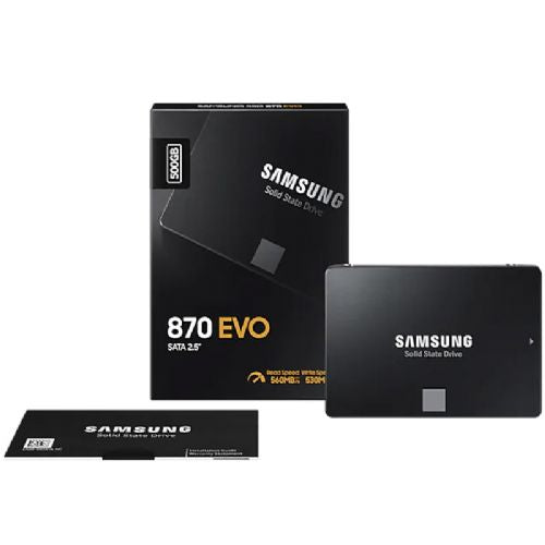 Vgradni SSD disk SAMSUNG 870 EVO 500GB 2,5" SATA3 (MZ-77E500B/EU) SSD