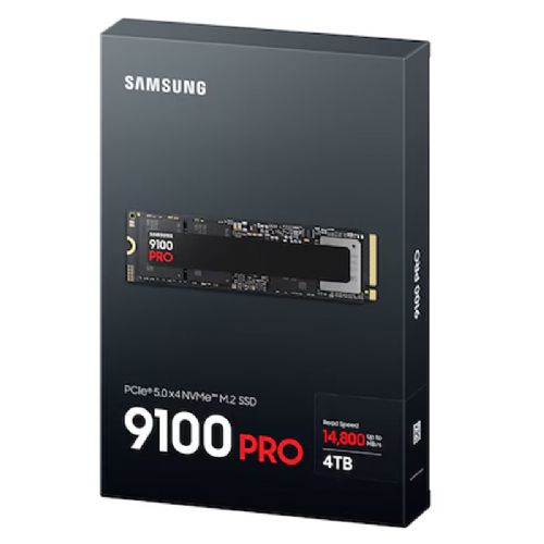 Vgradni SSD disk SAMSUNG 9100 PRO 4TB M.2 PCIe 5.0 NVMe (MZ-VAP4T0BW) SSD
