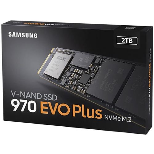 SAMSUNG 970 EVO Plus 2TB M.2 PCIe 3.0 NVMe 1.3 (MZ-V7S2T0BW) SSD