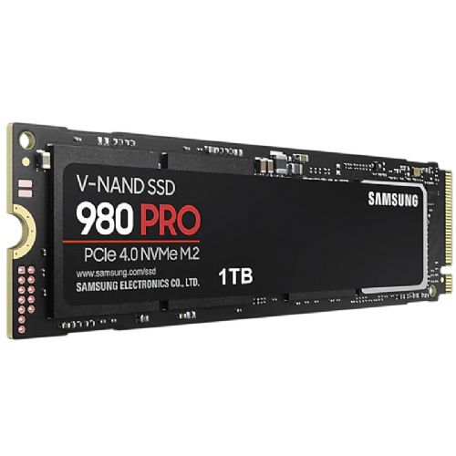 SAMSUNG 980 PRO 1TB M.2 PCIe 4.0 NVMe 1.3c (MZ-V8P1T0BW) SSD