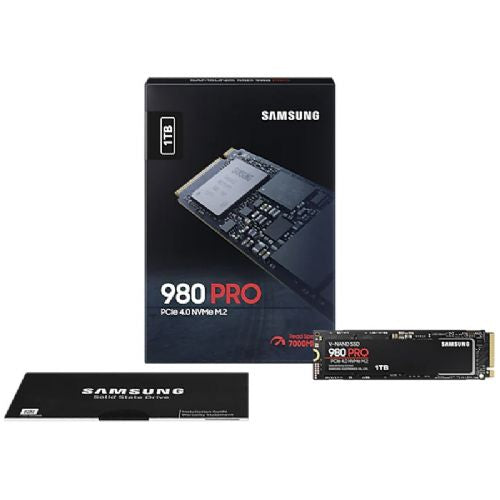 SAMSUNG 980 PRO 1TB M.2 PCIe 4.0 NVMe 1.3c (MZ-V8P1T0BW) SSD