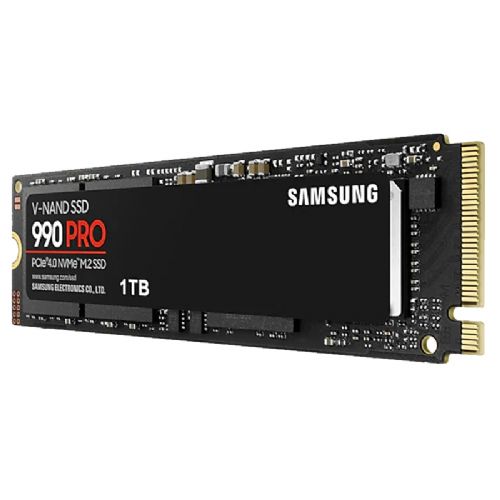 SAMSUNG 990 PRO 1TB M.2 PCIe 4.0 NVMe 2.0 (MZ-V9P1T0BW) SSD