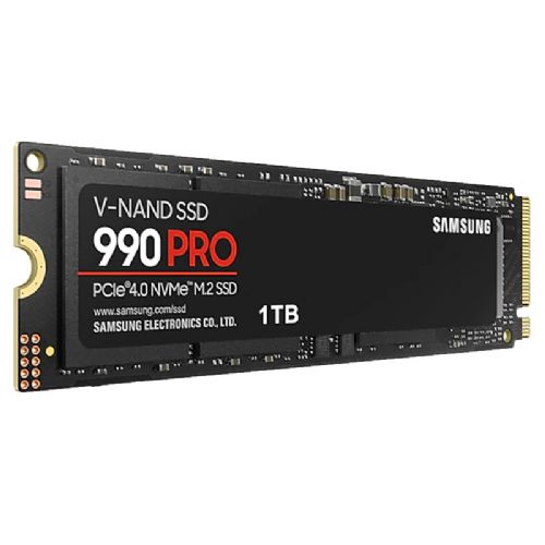 SAMSUNG 990 PRO 1TB M.2 PCIe 4.0 NVMe 2.0 (MZ-V9P1T0BW) SSD