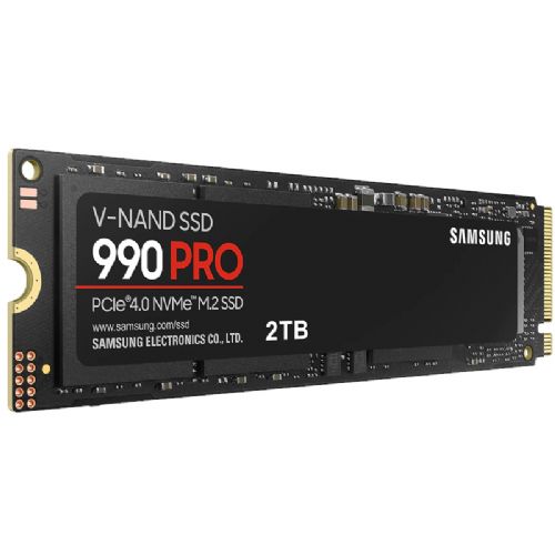 SAMSUNG 990 PRO 2TB M.2 PCIe 4.0 NVMe 2.0 (MZ-V9P2T0BW) SSD