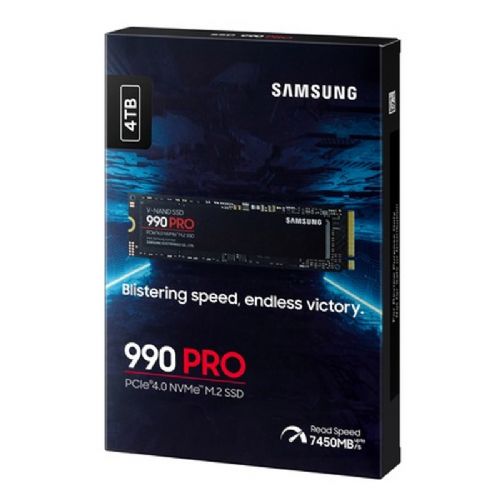 Vgradni SSD SAMSUNG 990 PRO 4TB M.2 PCIe 4.0 NVMe (MZ-V9P4T0BW)