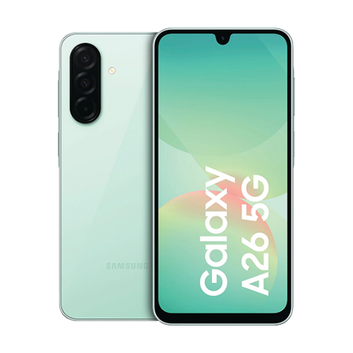 Pametni telefon Samsung Galaxy A26 (A266), 5G, Dual SIM, 6 GB RAM, 128 GB, zelen