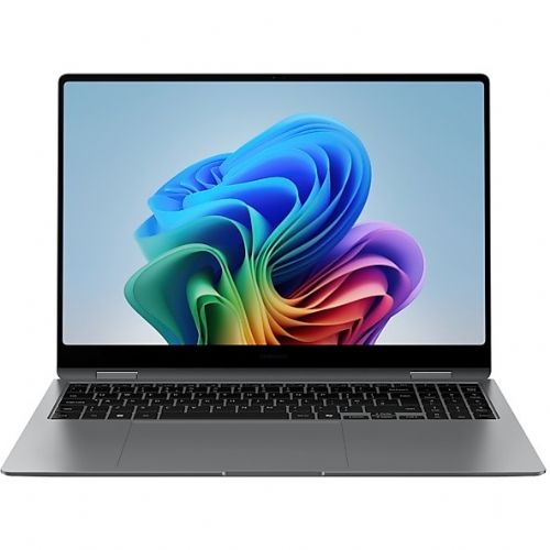 Prenosnik Samsung Galaxy Book5 Pro 360 Intel Ultra 7-258V/32GB/SSD 1TB NVMe/40,6 cm (16") QHD Touch AMOLED/DE/Win11Pro, siva