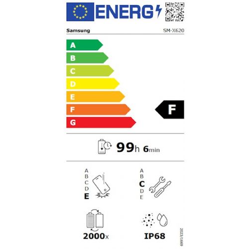 Tablični računalnik SAMSUNG GALAXY TAB S10 X620 FE+128GB WIFI SIVA SM-X620NZAREUE