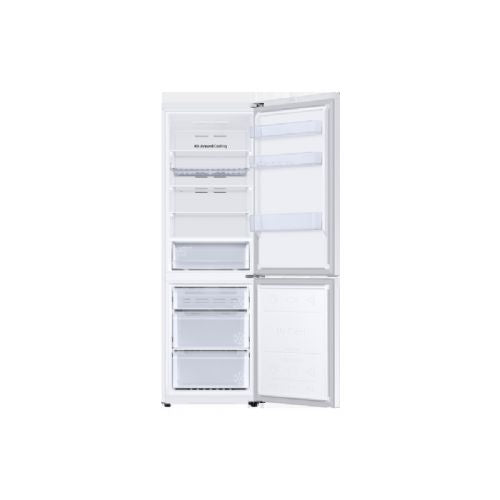 Hladilnik z zamrzovalnikom Samsung RB34C672EWW/EK, 344 L, No Frost, Wi-Fi, energijski razred E, bela