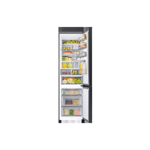Hladilnik z zamrzovalnikom Samsung RB38C7B6CS9/EF, 390 L, No Frost, Wi-Fi, energijski razred C, srebrna