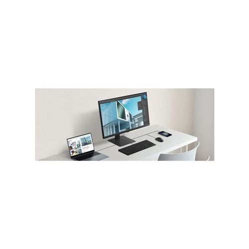 Monitor Samsung LS32D600UAUXEN 81,3 cm (32"), 2560x1440 (QHD), IPS, 350cd/m2, 16:9 5ms 100Hz DP HDMI USB-C-90W, Pivot, KVM, črna