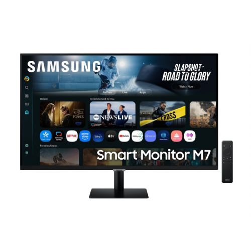 Monitor Samsung LS32FM702UUXDU 32" UHD VA, HDR10, Wi-Fi, USB-C, vgrajen zvočnik