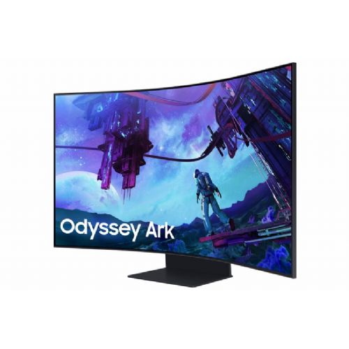 Monitor Samsung Odyssey Ark 2. gen. G97NC, 138,68 cm (54,6'') VA, 3840 x 2160,DP,3xHDMI, LAN,Wi-Fi, Smart LS55CG970NUXDU, črna