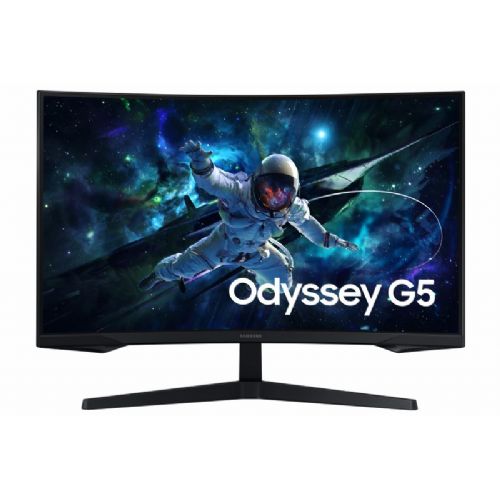 Monitor Samsung Odyssey G5 S32CG552EU 81,3 cm (32"), 2560 x 1440 (WQHD), 16:9 QHD HDR10 ukrivljen 1ms 165Hz HDMI DP črn