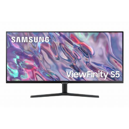 Monitor Samsung S34C500GAU, 86,36 cm (34"), 3440 x 1440 (4K UHD), 300 cd/m2, VA, 21 : 9, 5 ms, 100 Hz, 2 x HDMI, DisplayPort, VESA, UWQHD
