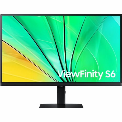 Monitor Samsung ViewFinity S6 S27D600EAU - S60UD, 68,6 cm (27"), 2560 x 1440, 16:9, IPS, 350 cd/m2, 5 ms, crni
