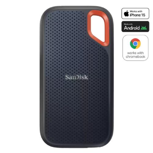Vanjski prijenosni SSD pogon SANDISK Extreme Portable 2TB USB 3.2 Gen 1 (SDSSDE61-2T00-G25)