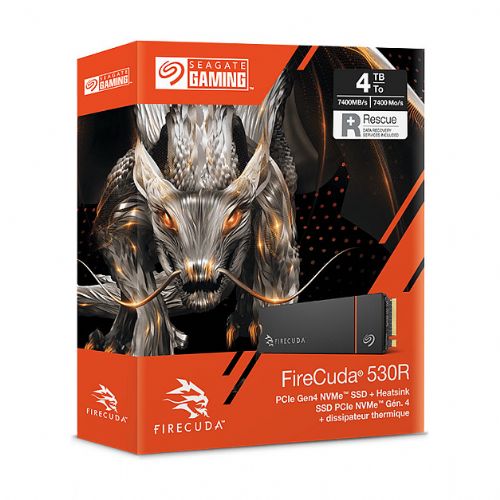 Vgradni SSD disk SEAGATE FireCuda 530R 2TB SSD hladilnik PCIe Gen4x4 NVMe M.2