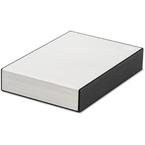 Zunanji trdi disk SEAGATE One Touch 1TB z zaščito z geslom v srebrni barvi