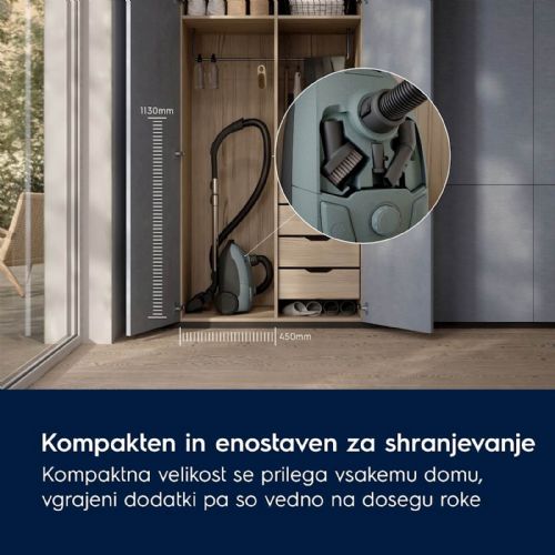 Usisavač s vrećicom Electrolux EB51C1OG EB51C1OG