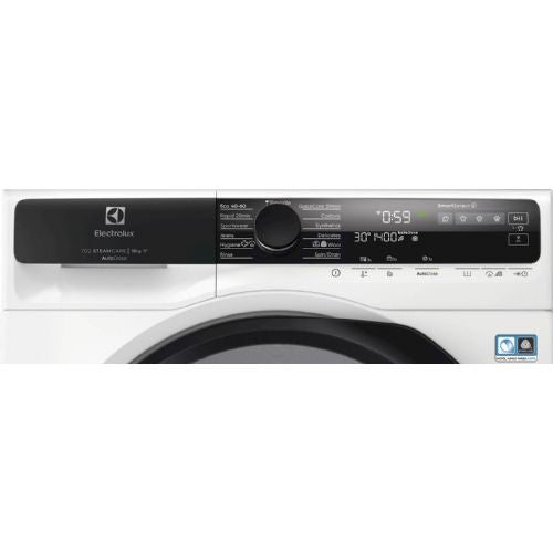 Pralni stroj Electrolux EW7F5412ACE + grelnik ECH/AT-2000 3AI-W EEC, AutoDose, SteamRefresh, QuickCare 59 min, 8 kg, 1400 obr/min