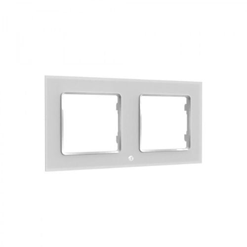 Stenski stikalni okvir Shelly Accessories "Wall Frame 2" 2-krat bel