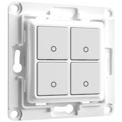 Shelly Accessories Stensko stikalo "Wall Switch 4" 4-smerno belo
