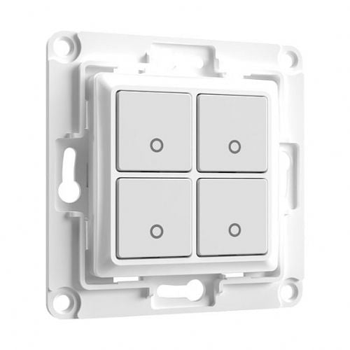 Shelly Accessories Stensko stikalo "Wall Switch 4" 4-smerno belo