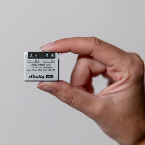 Shelly relej "Plus PM Mini Gen. 3'' WLAN BT ugradbeni