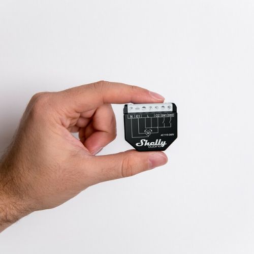 Shelly Relais "Wave Shutter" z dvojnimi roletami Z-Wave