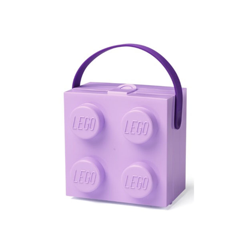 Lego kutija za pohranu, gradivni blok 4, ružičasta