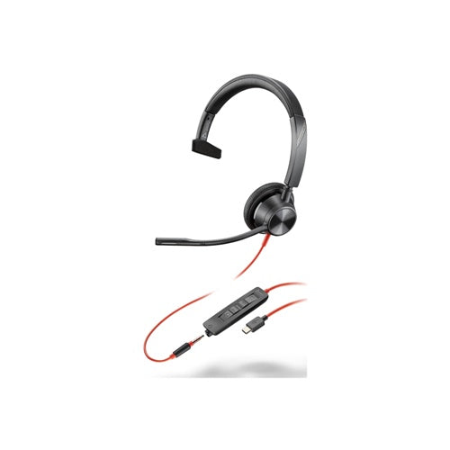 Slušalke HP Poly Headset Blackwire C3315-M Mono USB-C/A & 3,5 mm Teams