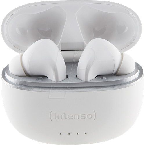 Intenso Buds T302A slušalice, USB-C, Bluetooth, bijele