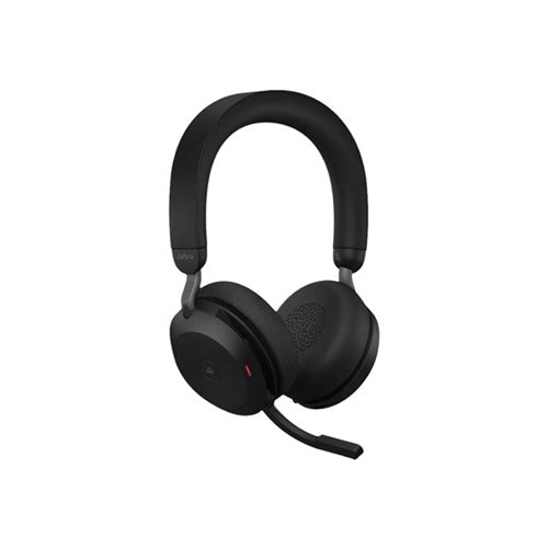 Slušalke Jabra Evolve2 75, USB-C, Bluetooth, Link380c, UC, polnilna postaja, črna