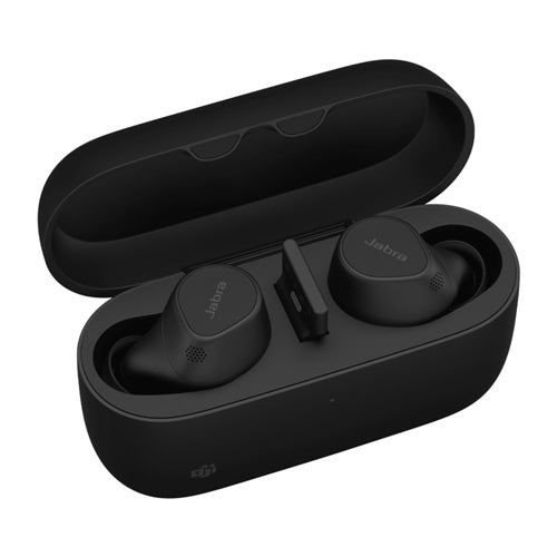 Slušalke Jabra Evolve2 Buds, USB-A, Bluetooth, MS, črna