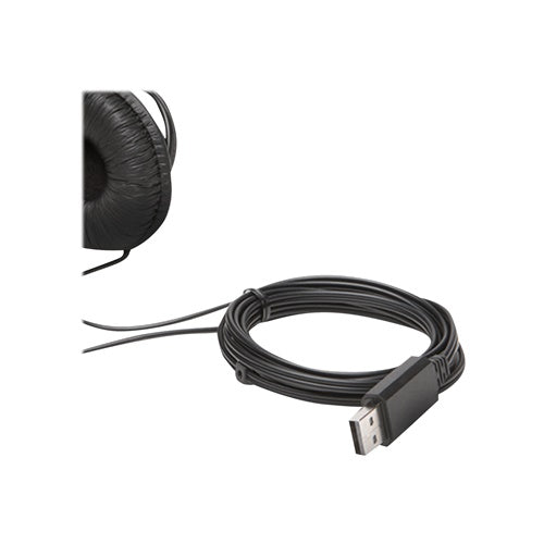 Slušalke Kensington Hi-Fi, z mikrofonom, USB, črna (K97601WW)
