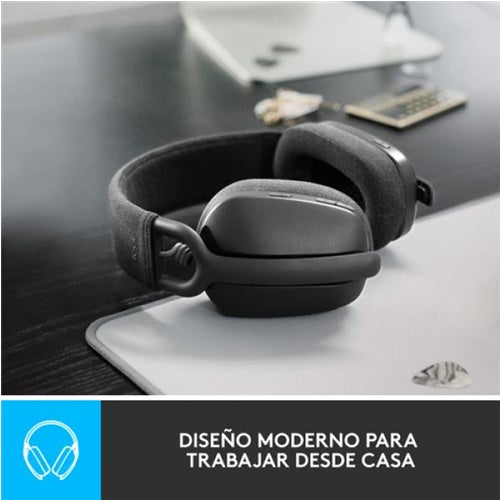 Slušalke Logitech Zone Vibe 100, Bluetooth, USB-C, črna